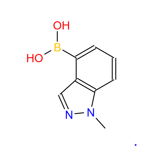 1-甲基吲唑-4-硼酸