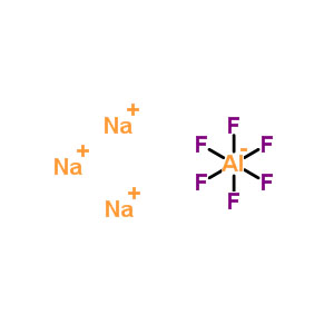 冰晶石 炼铝助熔剂 15096-52-3