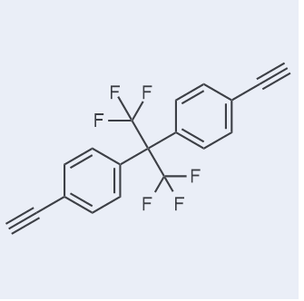 4,4'-(全氟丙烷-2,2-二基)双(乙炔基苯)