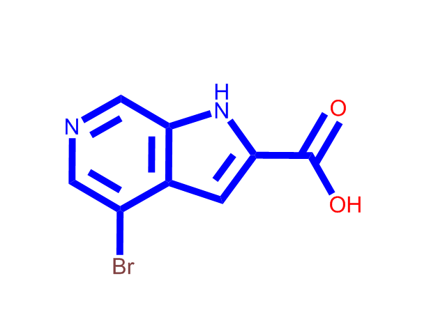 4-溴-1H-吡咯并[2,3-C]吡啶-2-羧酸 1252572-24-9