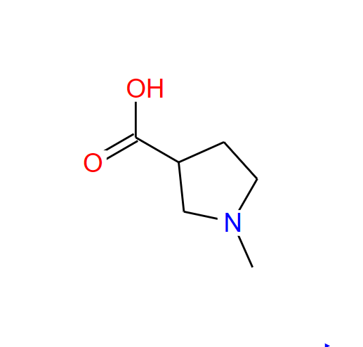 1-甲基吡咯烷-3-羧酸