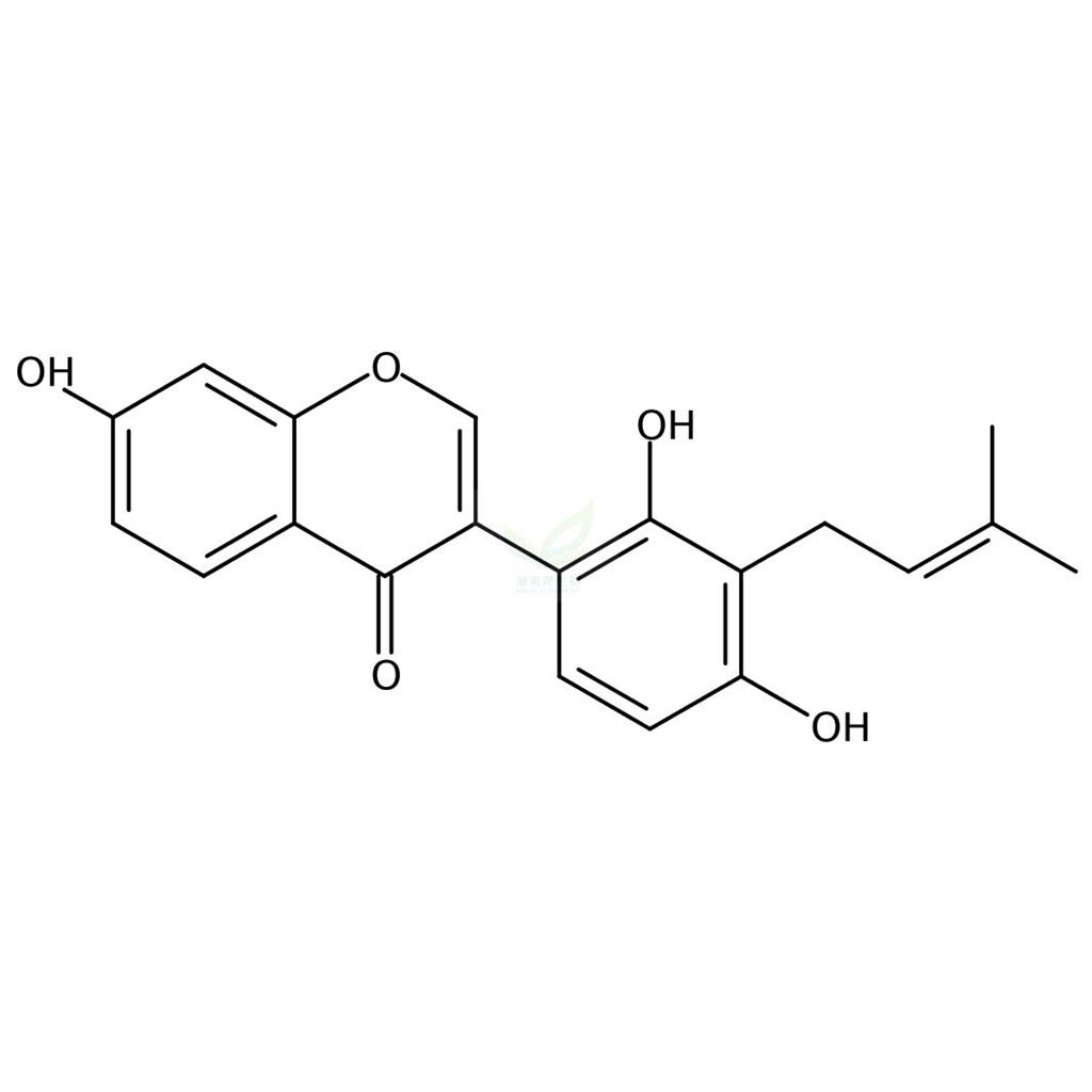 黄甘草异黄酮A Eurycarpin A  166547-20-2