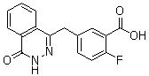 CAS 登录号:763114-26-7, 2-氟-5-(4-氧代-3,4-二氢酞嗪-1-甲基)苯甲酸