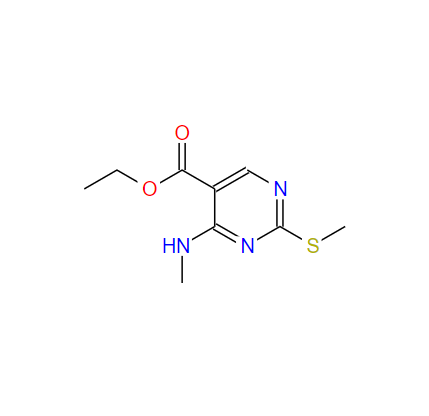 4-甲胺基-2-甲硫基-5-嘧啶甲酸乙酯 76360-82-2