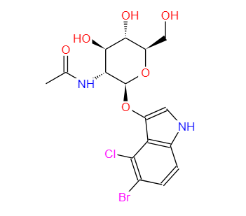5-溴-4-氯-3-吲哚基-N-乙酰-β-D-氨基葡萄糖苷 4264-82-8