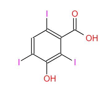 3-羟基-2,4,6-三碘苯甲酸 53279-72-4