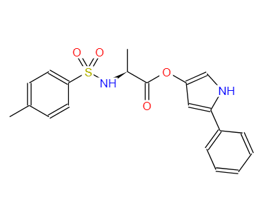 3-（N-对甲苯磺酰基-L-丙氨酰氧基）-5-苯基吡咯 99740-00-8