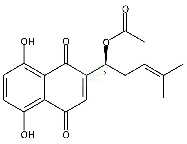 乙酰阿卡宁  Acetylalkannin 