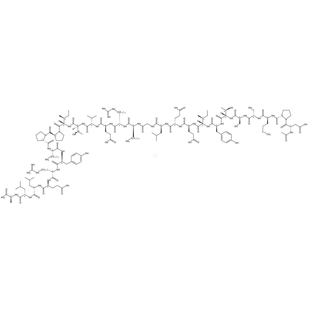 乙酰钙蛋白酶抑制蛋白(184-210)(人)  123714-50-1
