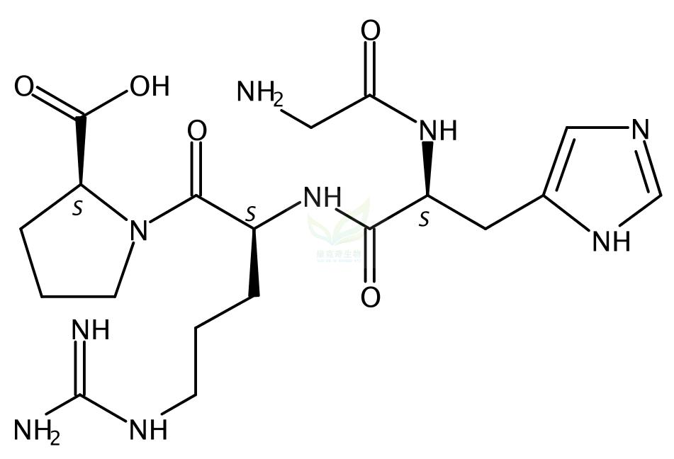 Glycyl-L-histidyl-L-arginyl-L-proline  67869-60-7