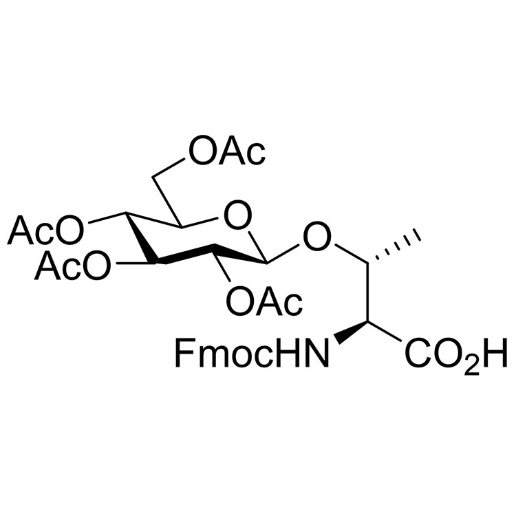 Fmoc-L-Thr(Ac4-D-Glcβ)-OH，130548-92-4，葡萄糖苏氨酸