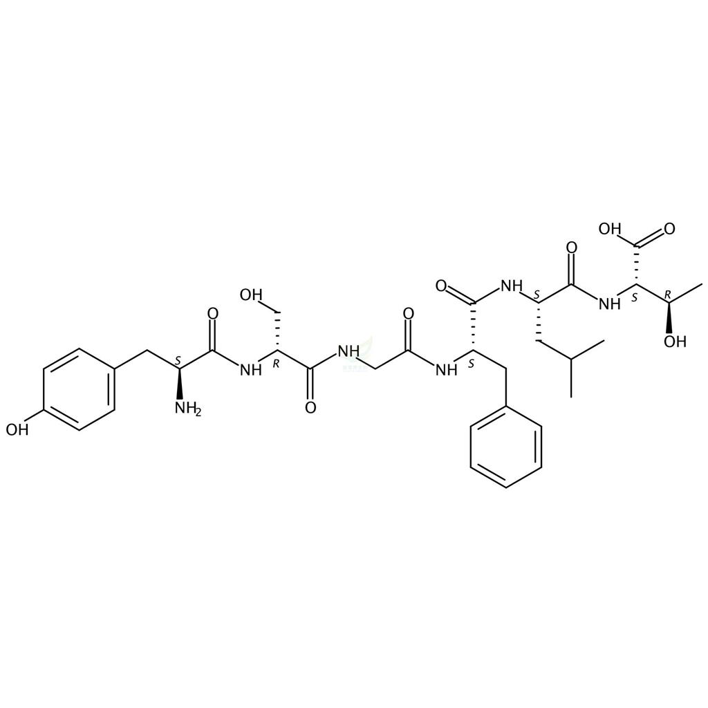 Tyr-D-Ser-Gly-Phe-Leu-Thr  75644-90-5