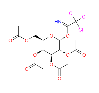 2,3,4,6-四-O-乙酰基-α-D-吡喃半乳糖酰基2,2,2-三氯亚氨乙酸酯 86520-63-0