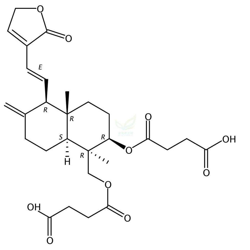 脱水穿心莲内酯琥珀酸半酯  786593-06-4
