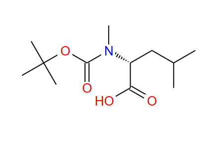 N-叔丁氧羰基-N-甲基-D-亮氨酸
