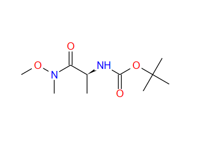 N-(叔丁氧基羰基)-L-丙氨酸-N′-甲氧基-N′-甲酰胺 87694-49-3