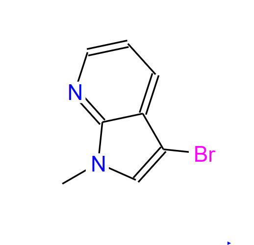 3-溴-1-甲基-1H-吡咯[2,3-B]吡啶