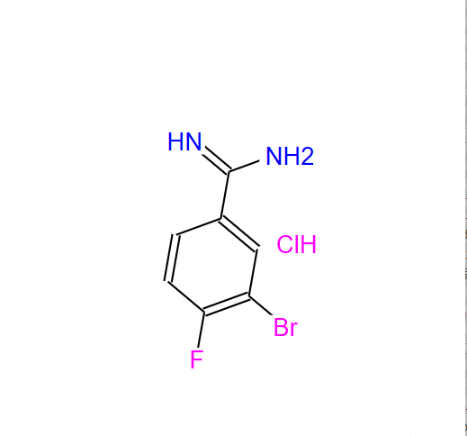 3-溴-4-氟苯甲脒盐酸盐