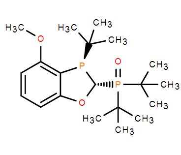 rel-(2R,3R)-2-二叔丁基(3-(叔丁基)-4-甲氧基-2,3-二氢苯并[D][1,3]氧杂磷杂环己烷-2-基)氧化膦