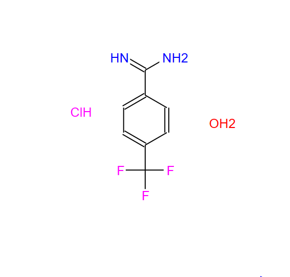 4-三氟甲基苯-1-甲脒盐酸盐
