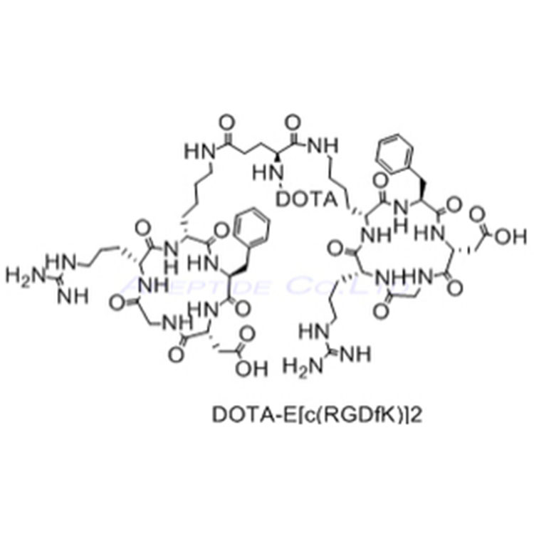 DOTA-E[c(RGDfK)2]，DOTA-E[cyclo(RGDfK)2]，螯合物前体多肽