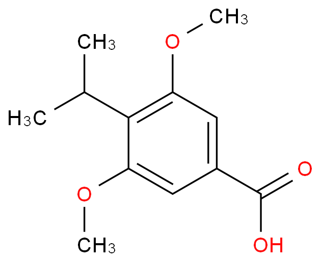 3，5-二甲氧基-4-异丙基苯甲酸 55703-81-6