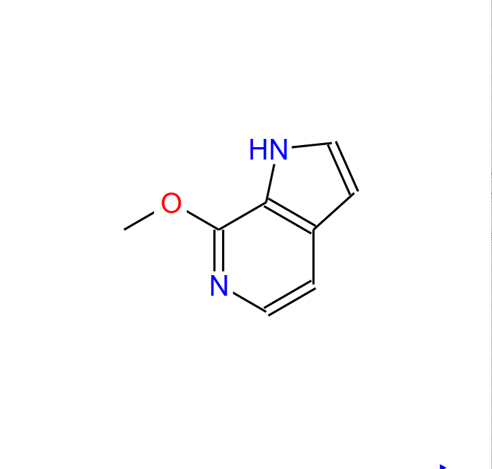 7-甲氧基-6-氮杂吲哚