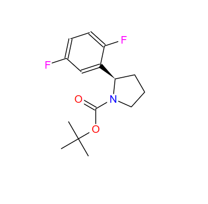 (R)-2-(2,5-二氟苯基)吡咯烷-1-羧酸叔丁酯 1218935-58-0