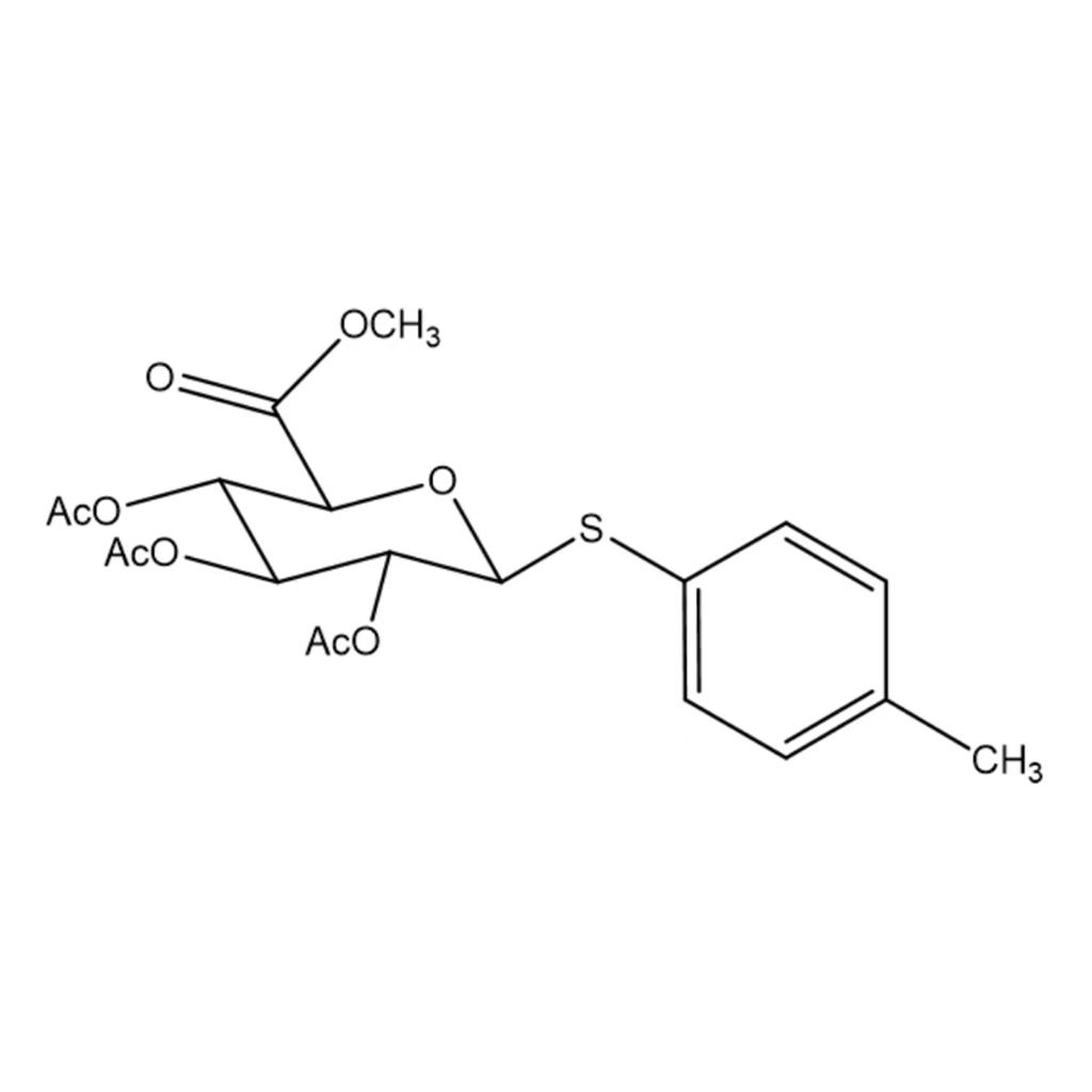 4-甲基苯基2,3,4-三-O-乙酰基-1-硫代-β-D-吡喃葡萄糖醛酸甲酯