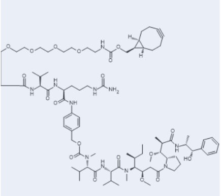 endo-BCN-PEG4-Val-Cit-PAB-MMAE