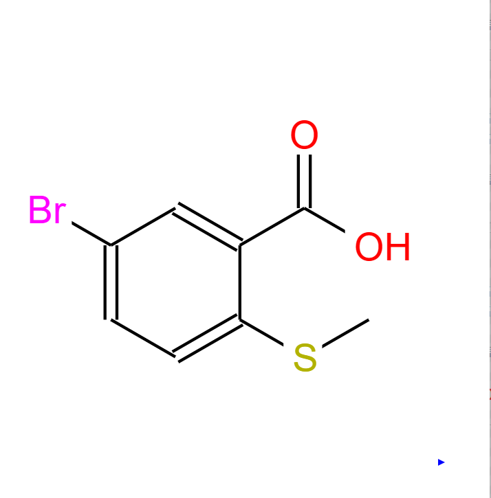 5-溴-2-(甲硫基)苯甲酸