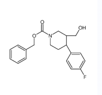 (3S,4R)-4-(4-氟苯基)-3-羟基甲基哌啶-1-羧酸苄酯 392328-26-6