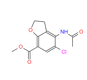 4-乙酰胺氨基-5-氯-7-苯并呋喃甲酸甲酯 143878-29-9