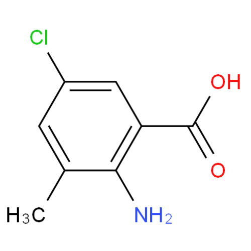 2-氨基-5-氯-3-甲基苯甲酸
