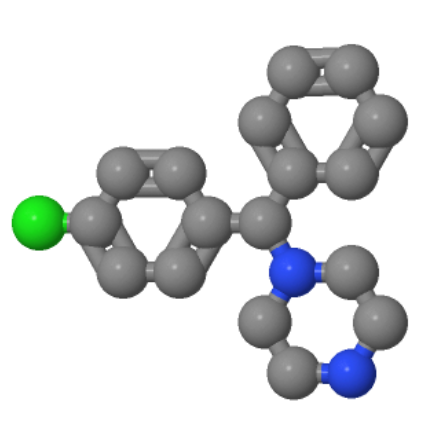 130018-88-1；(-)-1-[(4-氯苯基)苯甲基]哌嗪