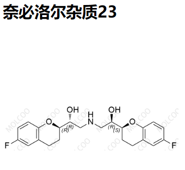 奈必洛尔杂质23  	118457-15-1   C22H25F2NO4   奈比洛尔杂质23