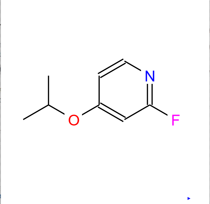 2-氟-4-（1-甲基乙氧基）吡啶（9CI）