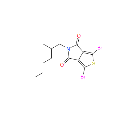 1,3-二溴-5-乙基己基-4H-噻吩并(3,4-C)吡咯-4,6(5H)-二酮 1231160-83-0