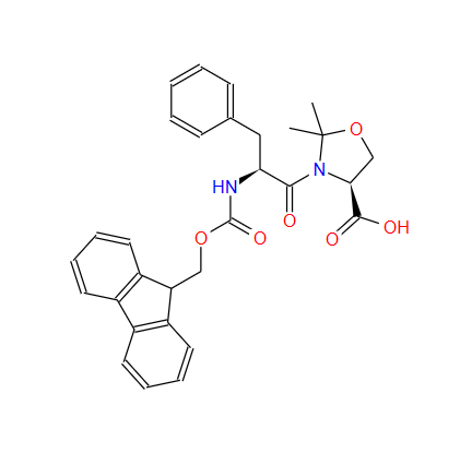(4S)-3-[(2S)-2-[[芴甲氧羰基]氨基]-1-氧代-3-苯基丙基]-2,2-二甲基-4-恶唑烷羧酸 878797-01-4