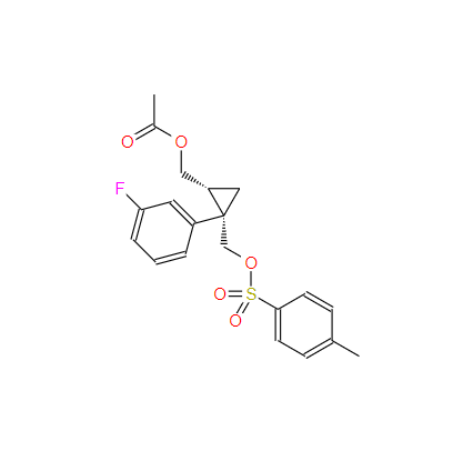 ((1R,2S)-2-(3-氟苯基)-2-((对甲苯氧基)甲基) 环丙基) 甲基乙酸酯 1450904-92-3