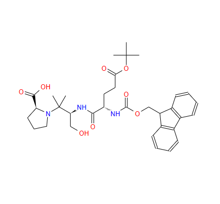 (GAMMAS,4S)-4-羧基-GAMMA-[[芴甲氧羰基]氨基]-2,2-二甲基-DELTA-氧代-3-恶唑烷戊酸叔丁酯 909115-33-9