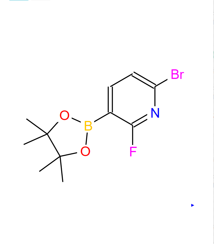 6-溴-2-氟-3-吡啶硼酸片呐酯 1310404-04-6