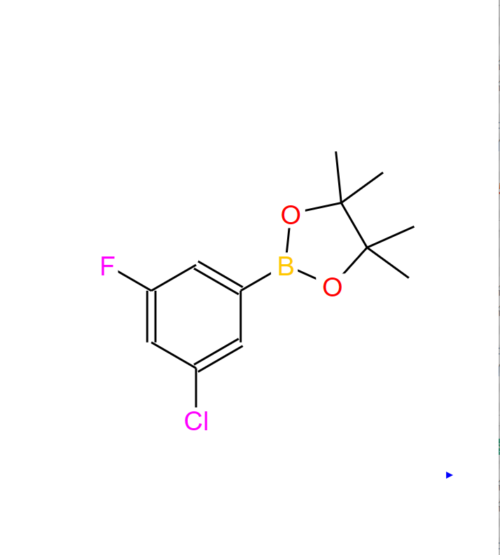 3-氯-5-氟苯硼酸频哪醇酯 1245524-02-0