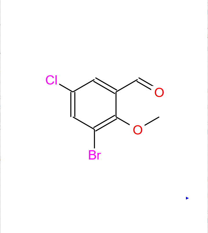 3-溴-5-氯-2-甲氧基苯甲醛 25299-26-7