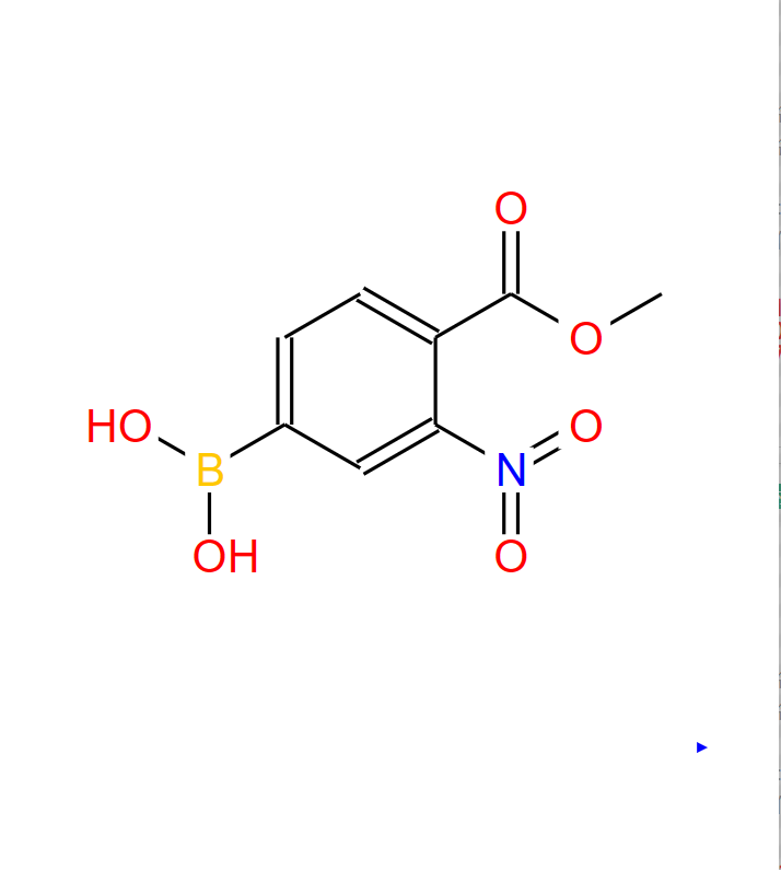 4-甲氧羰基-3-硝基苯硼酸 85107-56-8