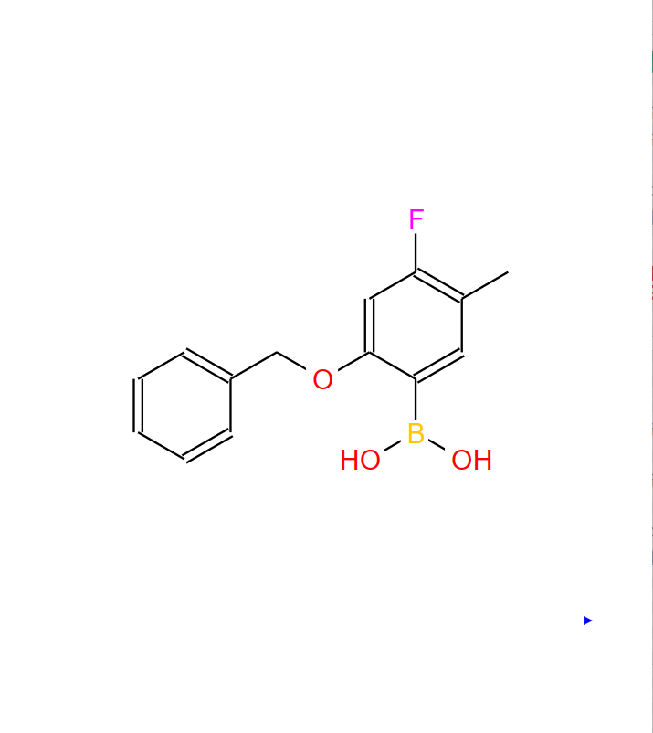 2-(苄氧基)-4-氟-5-甲基苯基硼酸 2096331-49-4