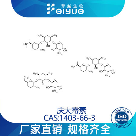 庆大霉素原料99%高纯粉--菲越生物