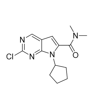 2-氯-7-环戊基-N,N-二甲基-7H-吡咯并[2,3-d]嘧啶-6-甲酰胺