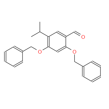 2，4-二苄氧基-5-异丙基苯甲醛 959466-51-4