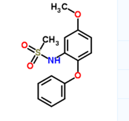 N-(5-甲氧基-2-苯氧基苯基)甲磺酰胺